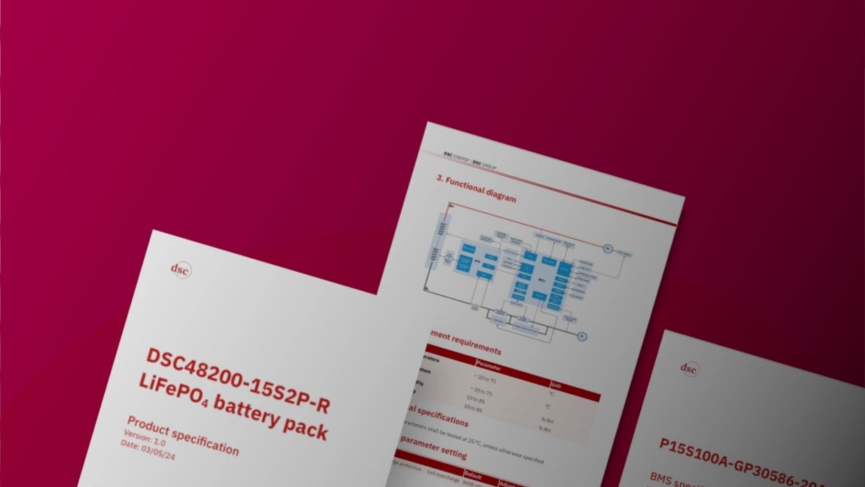 Lithium battery pack development